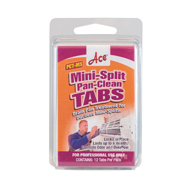 ACE® MINI-SPLIT PAN-CLEAN TABS (PCT-MS)